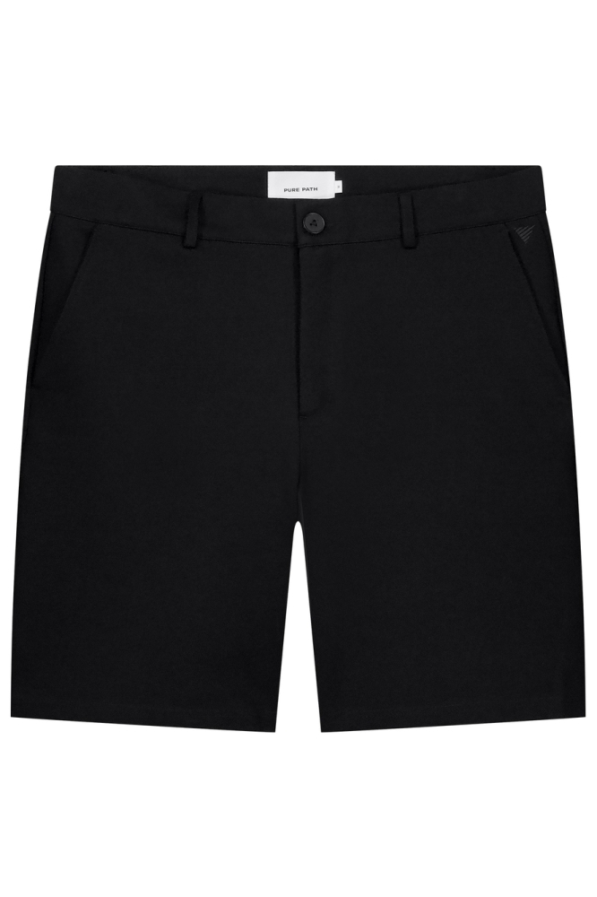 SLIM FIT SHORT 25010504 02 BLACK